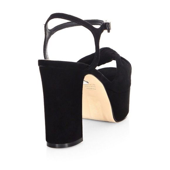 SOLD SCHUTZ Thalyta Suede Sandals - Picture 4 of 15